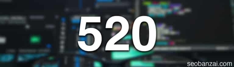 Cloudflare Error 520 How to Troubleshoot and Fix This Issue SEO Banzai Cloudflare Error 520 How to Troubleshoot and Fix This Issue