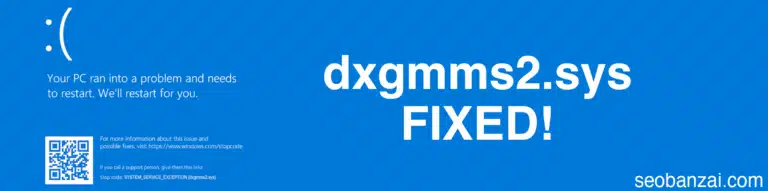 How to Fix the dxgmms2.sys BSOD Error in Windows 10