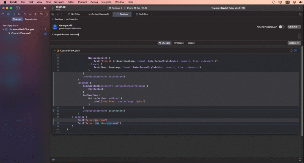 Commit changees to Github repo xcode SEO Banzai Commit changees to Github repo xcode